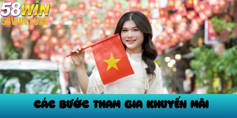 Hướng dẫn tham gia khuyến mãi đơn giản